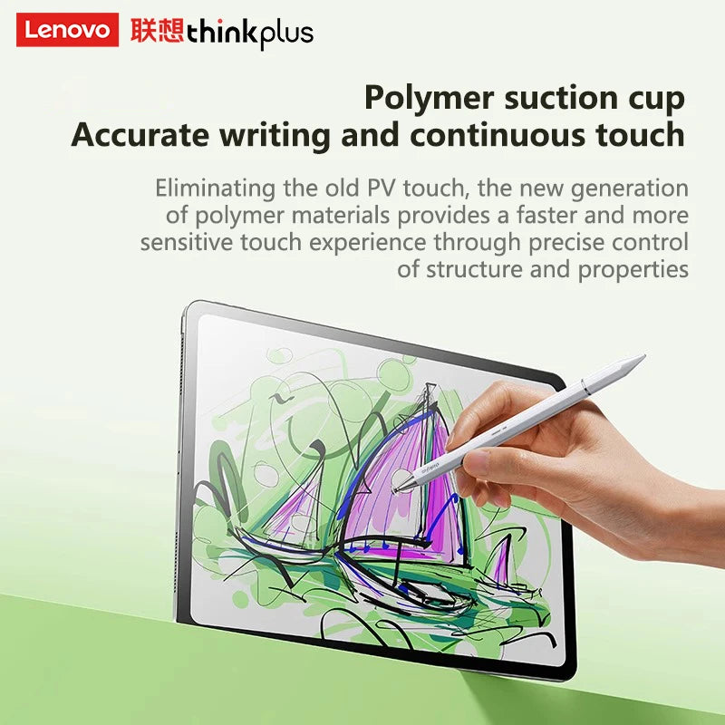 Lenovo Thinkplus Bp28 Universal three pen tips stylus For Android IOS  Screen For iPad Pencil Huawei Xiaomi Samsung Tablet Pen