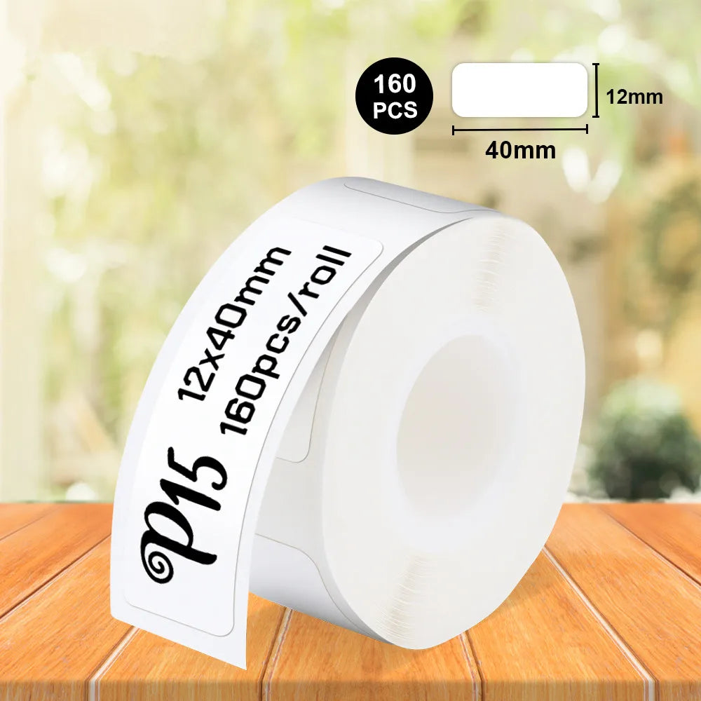 Marklife P15 Wireless Bluetooth Label Printer Portable Thermal Printer Similar as D11 D110 D101 Label Machine Mini Label Maker