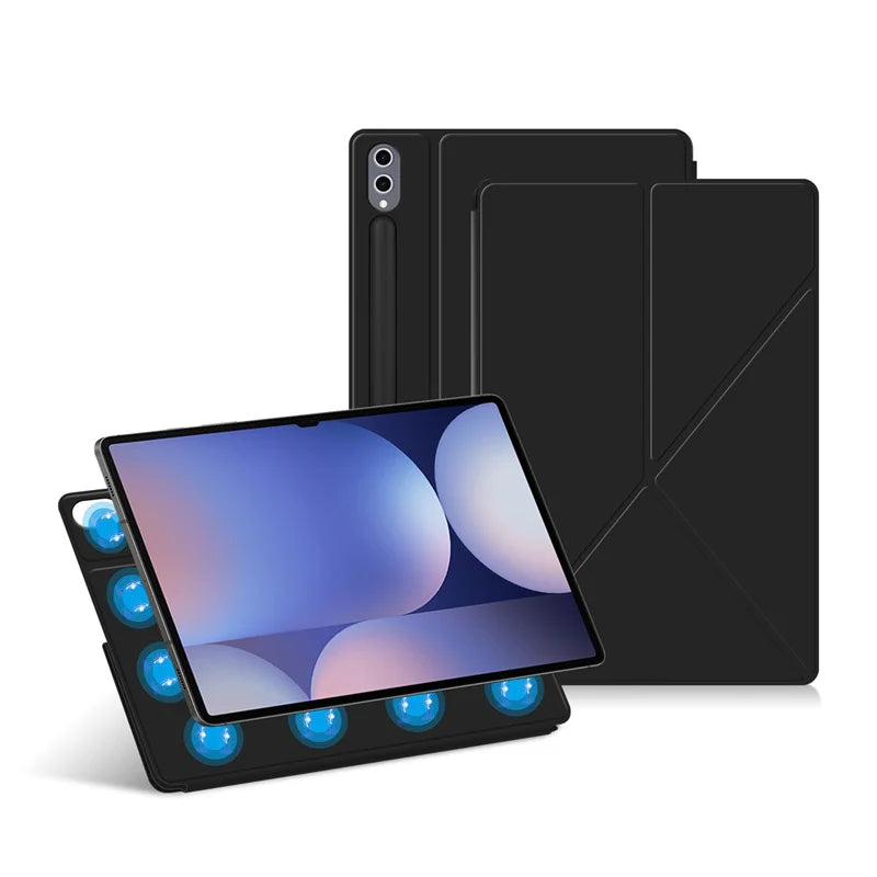 Magnetic Case For Samsung Galaxy Tab S10 Ultra 14.6 S10 FE Plus 13.1" S10+ S9+ 12.4" S9 FE 10.9 S8 S7 11 inch Tablet Smart Cover