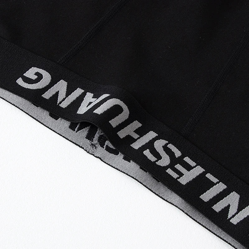 1/2/5Pcs Teenagers To Adults Multi-size Men's Sports Underwear Fitness Long Boxer Shorts Running Training Basketball Football Sh