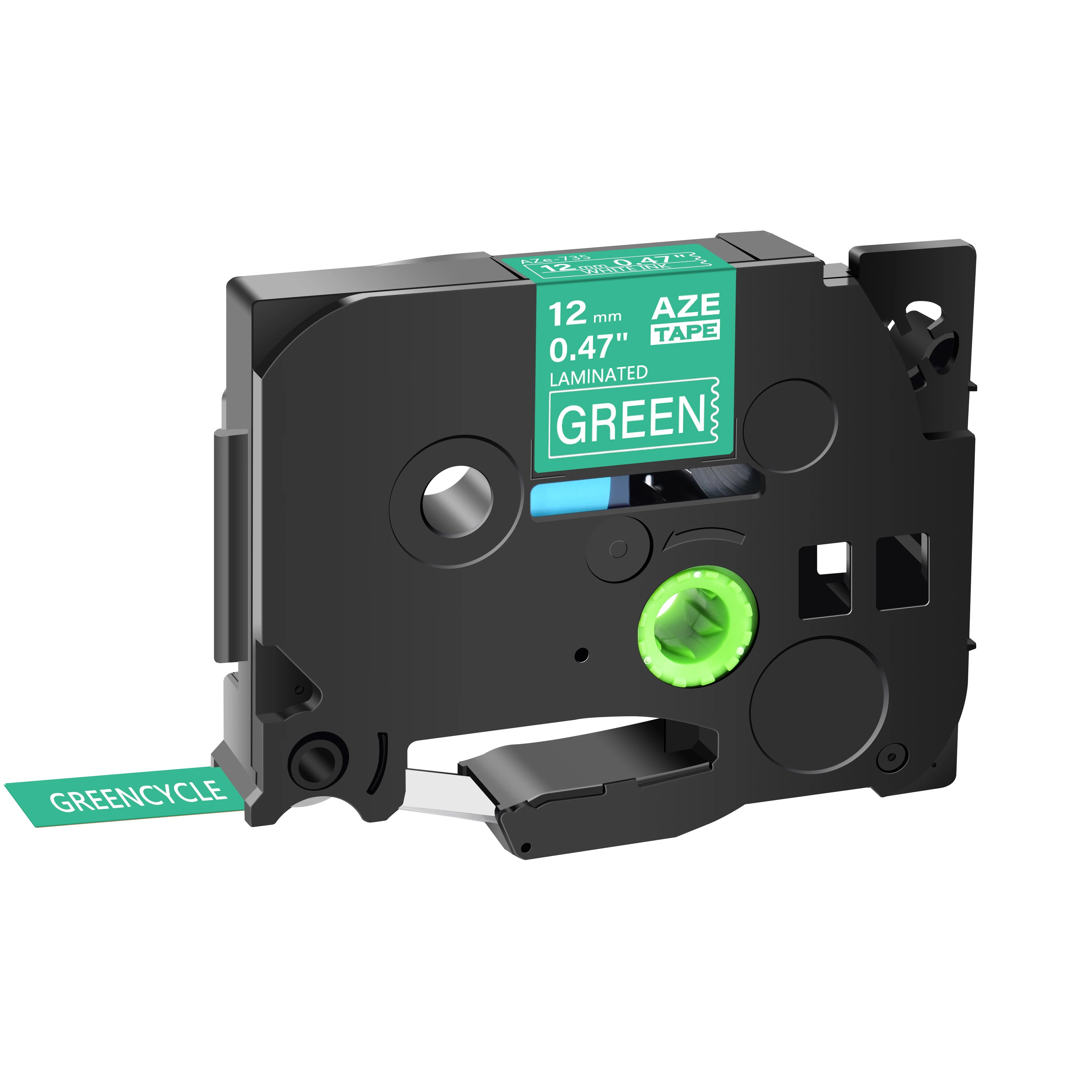 GREENCYCLE 1Pcs 6mm/9mm/12mm 231 Label Tape Compatible for Brother P-Touch Label Maker for TZ TZE 131 231 431 531 631 731 Ribbon