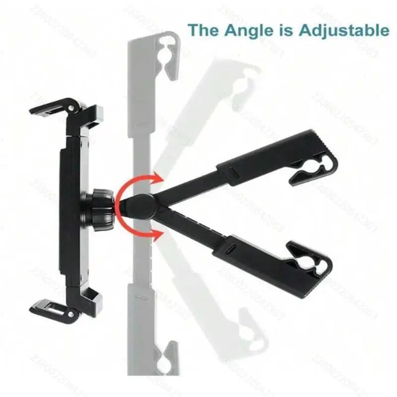 Soporte de montaje para tableta y reposacabezas de coche, giratorio de 360 grados para iPad, soporte de almohada para asiento tr