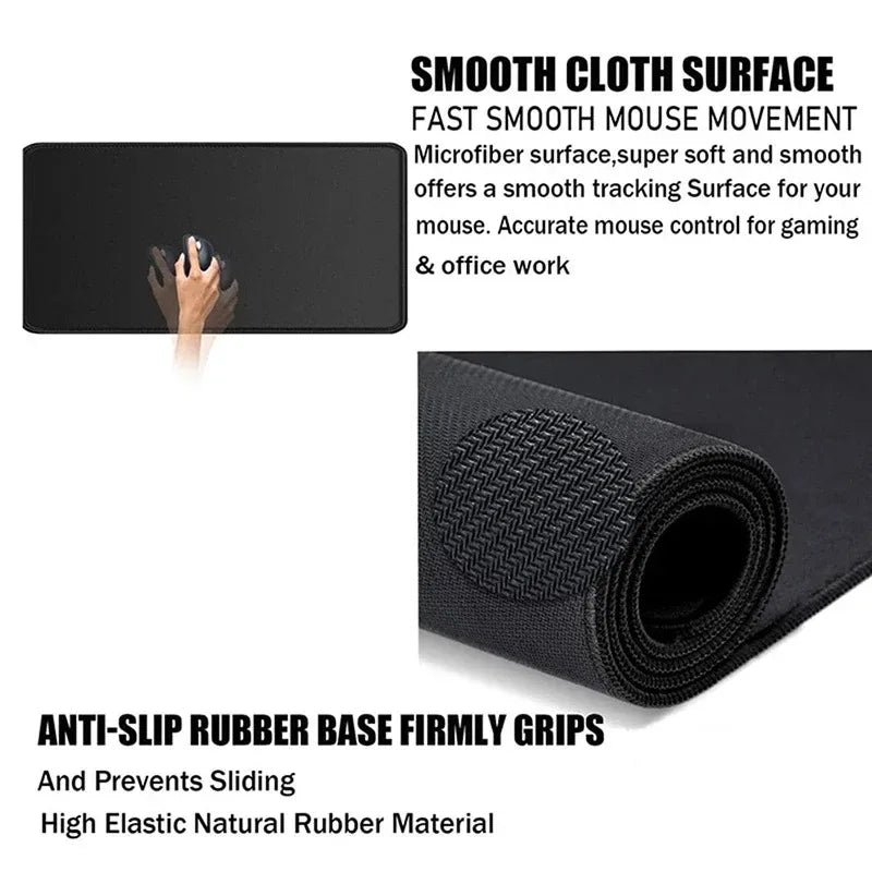 Computer Laptop Mouse Pad Office Women Large Minimalist Desk Mat Girls Gaming Mousepad Rubber Bottom Non-Slip Cushion 900X400