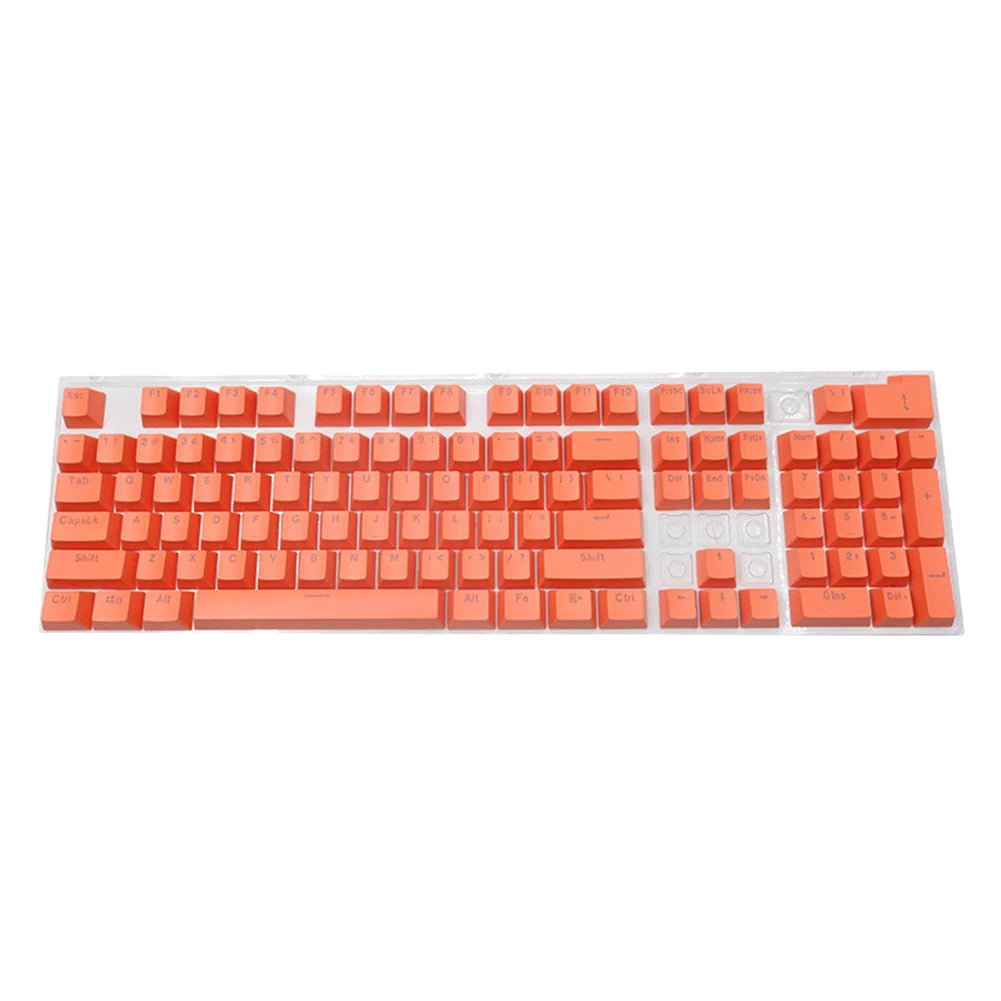 104pcs ABS Universal Mechanical Keyboard Keycaps Desktop Computer Ergonomic Blank Keycaps For Cherry MX Mechanical Keyboard Caps