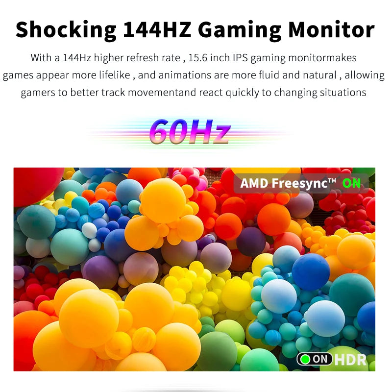 Arzopa 15.6'' FHD 1080P Portable Monitor with HDMI USB IPS Second Monitor External for PC Laptop Mac Switch Xbox ps4,S1 Table