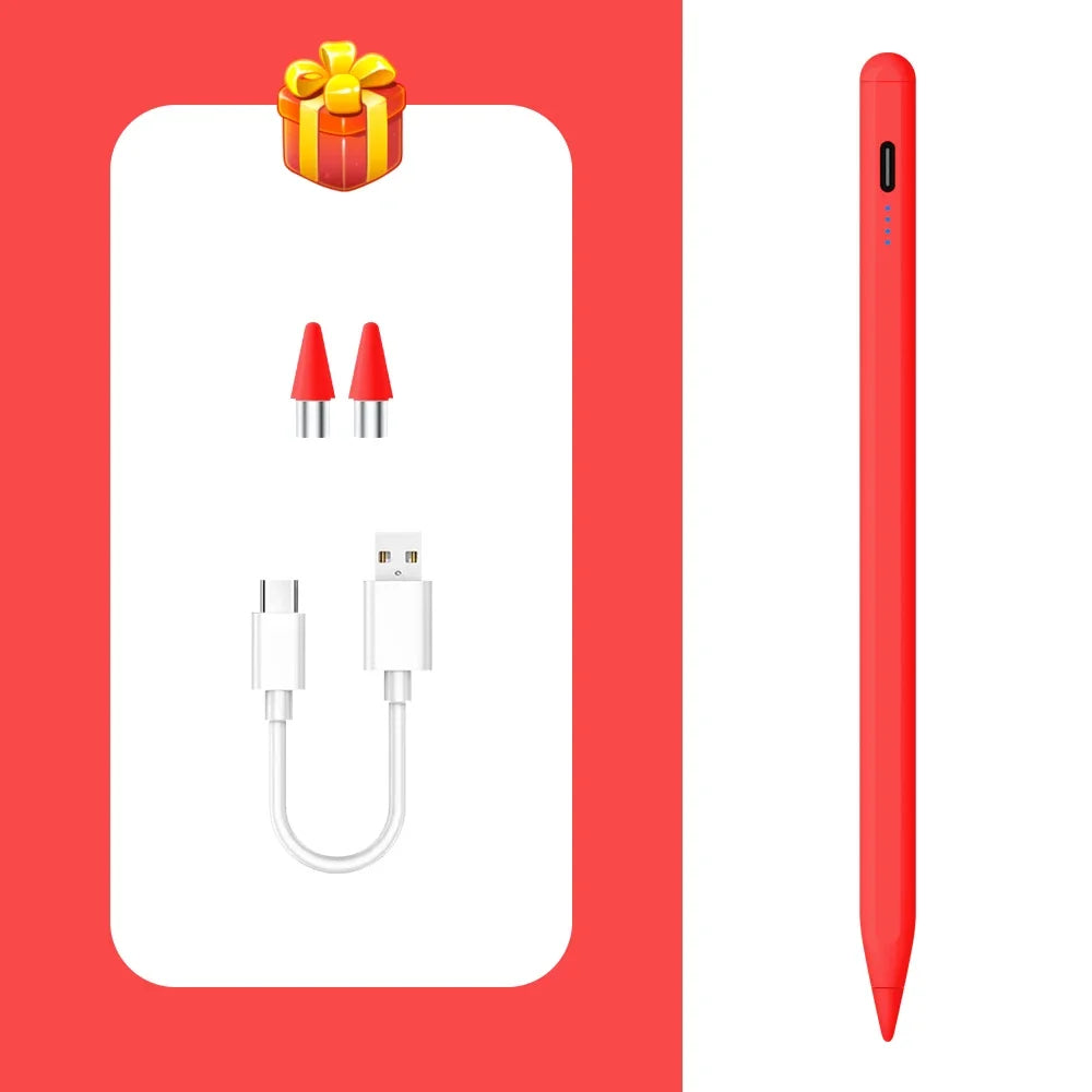 Stylus Pens For Samsung Galaxy Tab A9 A9+ S9FE S9+S8+S7+S7FE S6lite A7 A8 A7lite Rechargeable Tilt Touch Pen For Xiaomi Android