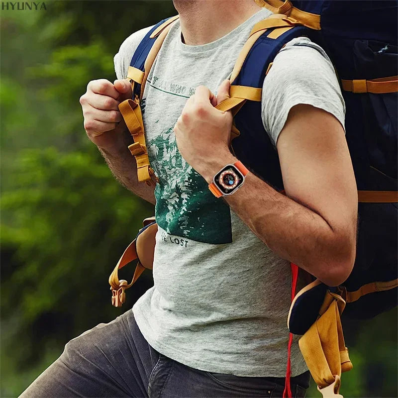 Alpine Strap for Apple Watch Band 45mm 49mm Iwatch Series 10 42mm 46mm 9 8 7 Se Ultra 2 Watchband 44mm 41mm 40mm Correa Bracelet