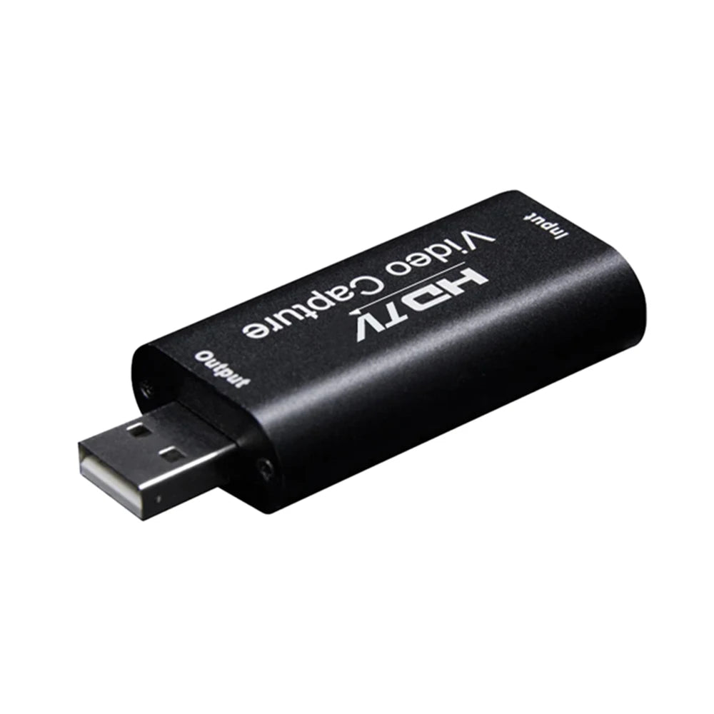 HD 4K Video Capture Card USB3.0 2.0 HDTV Video Grabber Record Box for PS4 Game DVD Camcorder Camera Recording Live Streaming