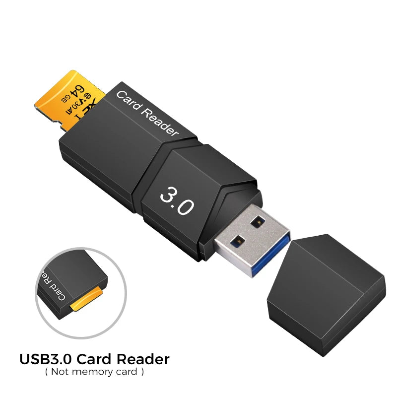 KODAK Micro SD Memory Card 128GB 100MB/s Class 10 U3 UHS-I 64GB Mini TF SD Card 4K HD for smartphones, dash recorders, drones,