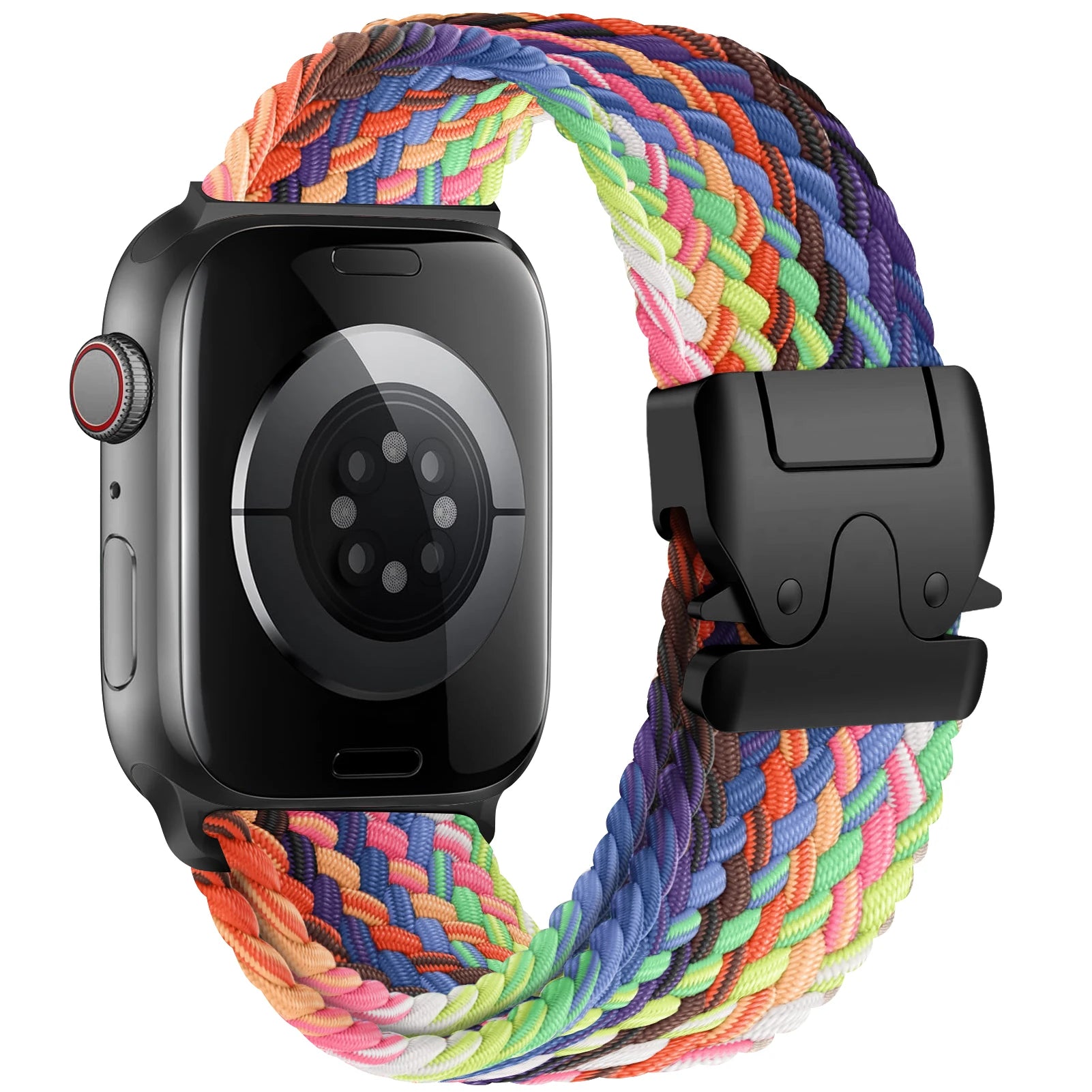Parachute Straps for Apple watch 10 Band 46mm 42mm 45mm Ultra 49mm 44mm 41mm Braided bracelet correa iWatch Series 9 8 SE 5 6 7