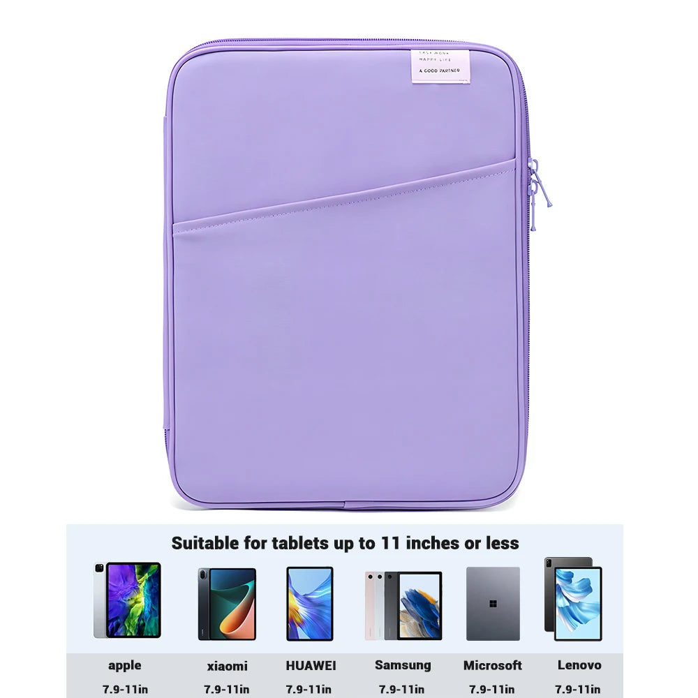 Tablet Handbag Case 9-11inch For iPad Air 4 5 Pro 11 Mini 5 6 iPad Case For XiaoMi 5 Samsung Huawei Lenovo Shockproof Pouch Bags