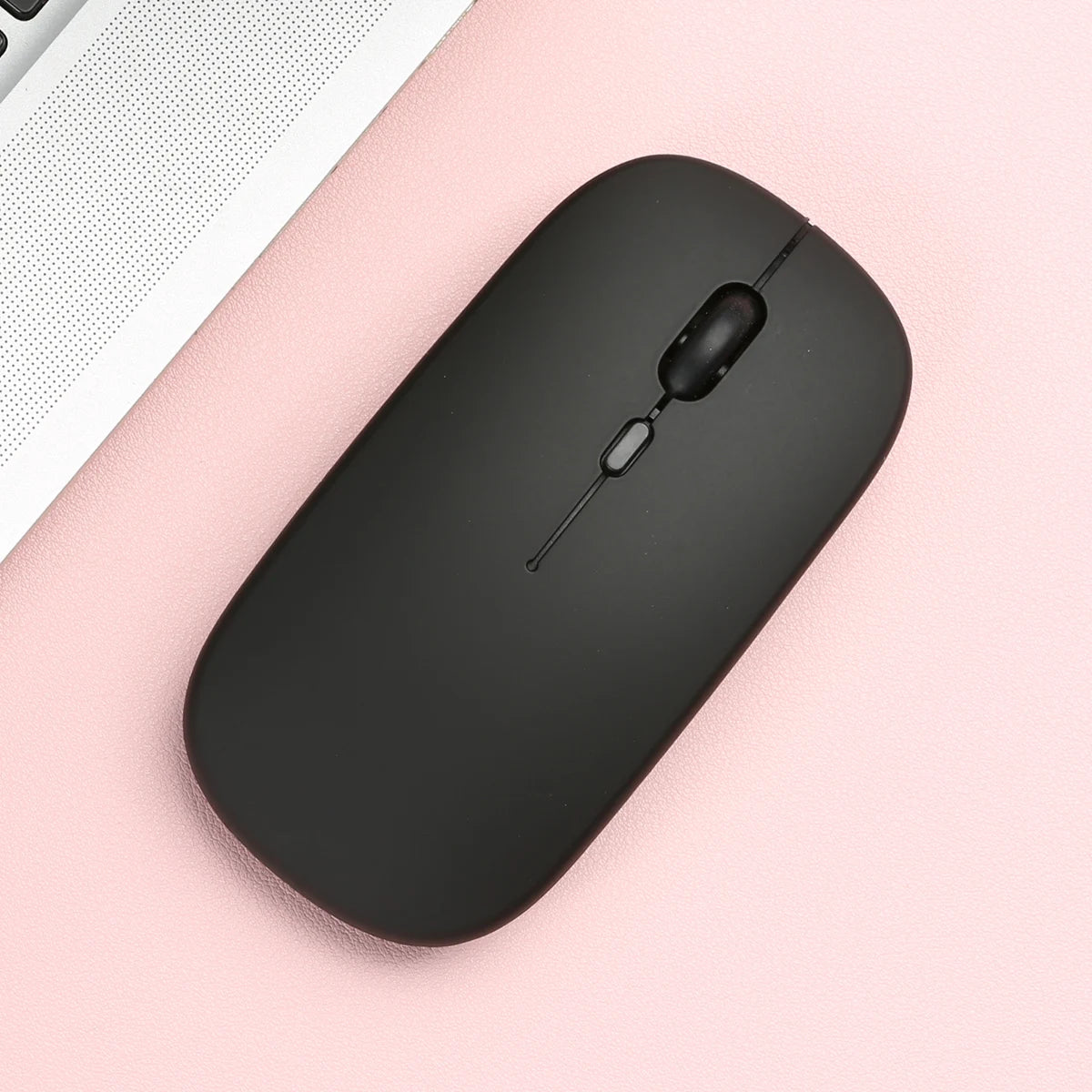 Colorful Bluetooth Mouse, Silent Wireless Mouse, Single-Mode Battery, Office Business Mouse Suitable for Various Laptops