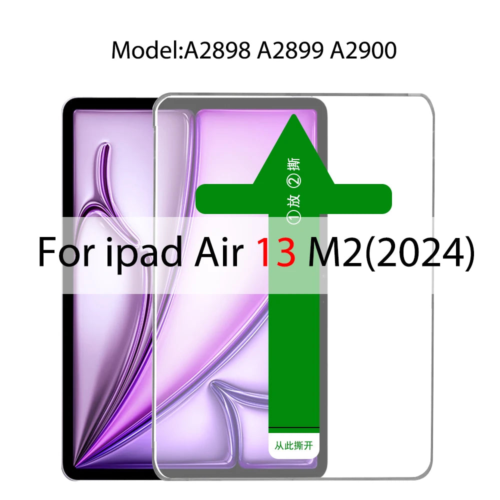 Auto Alignment Kit Tempered Glass For Ipad Pro 11 12.9 10 9 8 7 Air 5 4 3 2 13 Screen Protector For Ipad Mini 6 5 4 Gen Th Film