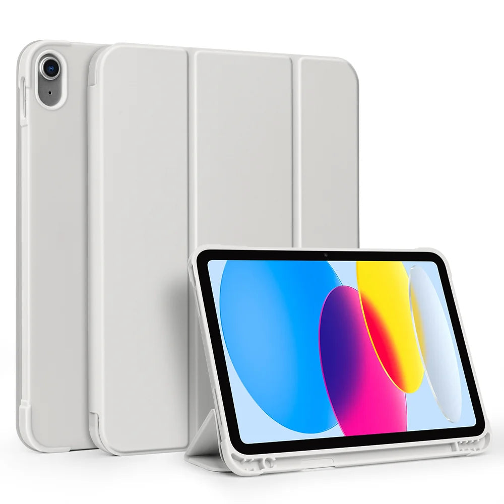 For iPad Mini 6 7 iPad Pro 11 M4 iPad Air 11 M2/M3 10th A16 for Air 5/6/7/8 10.2 9.7 10.9 Shockpro Case with Side Pencil Holder