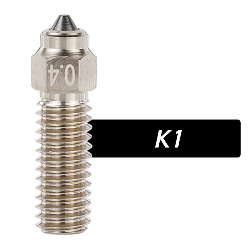 Mellow DLC HC Nozzle Hardened Steel & Copper Wear Resistant Bimetal For V6 / Volcano / Mk8 Hotend Neptune4 K1 Nozzle 3D Printer