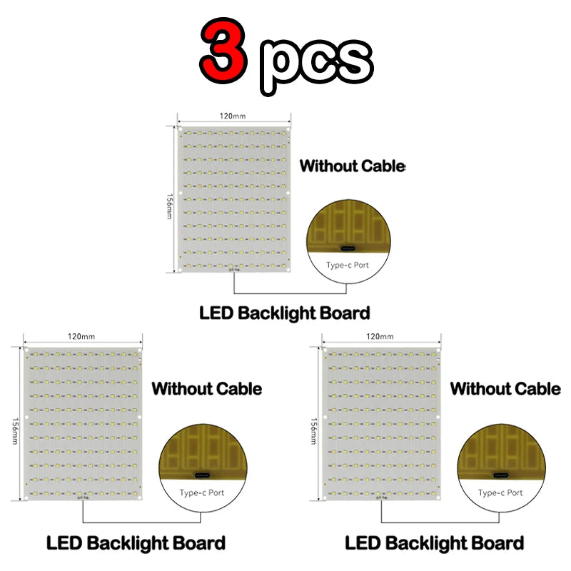 For Bambu Lab Lithophane Led Panel CMYK LED Backlight Board PLA Basic CMYK Lithophane Bundle 3D Print Lithophane Photo DIY