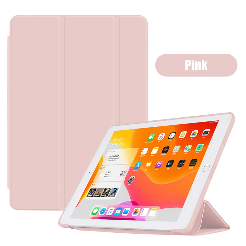 For iPad Case For Air 11 13 M2 2024 Pro 11 13 For Pro 11 12.9 10th Gen Air 10.9 iPad 5/6th 9.7 10.5 7/8/9th 10.2 Mini 6 Cover
