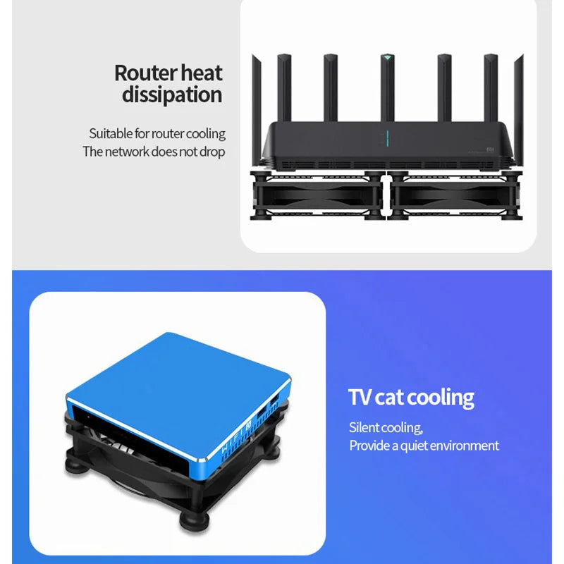 LDPCSJ 8cm 9cm 12cm Quiet Computer Fan Silent PC Fans For Computer PC Case GPU CPU Cooler Radiator Cooling