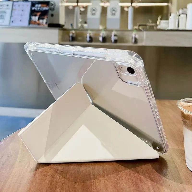 For iPad Air 5 Air 6 A16 11th M3 iPad Pro 11 12.9 13 10 Gen 10.5 10.2 9th 8th 6th 5th 9.7" Mini 7 6 Smart Case with Pen Holder