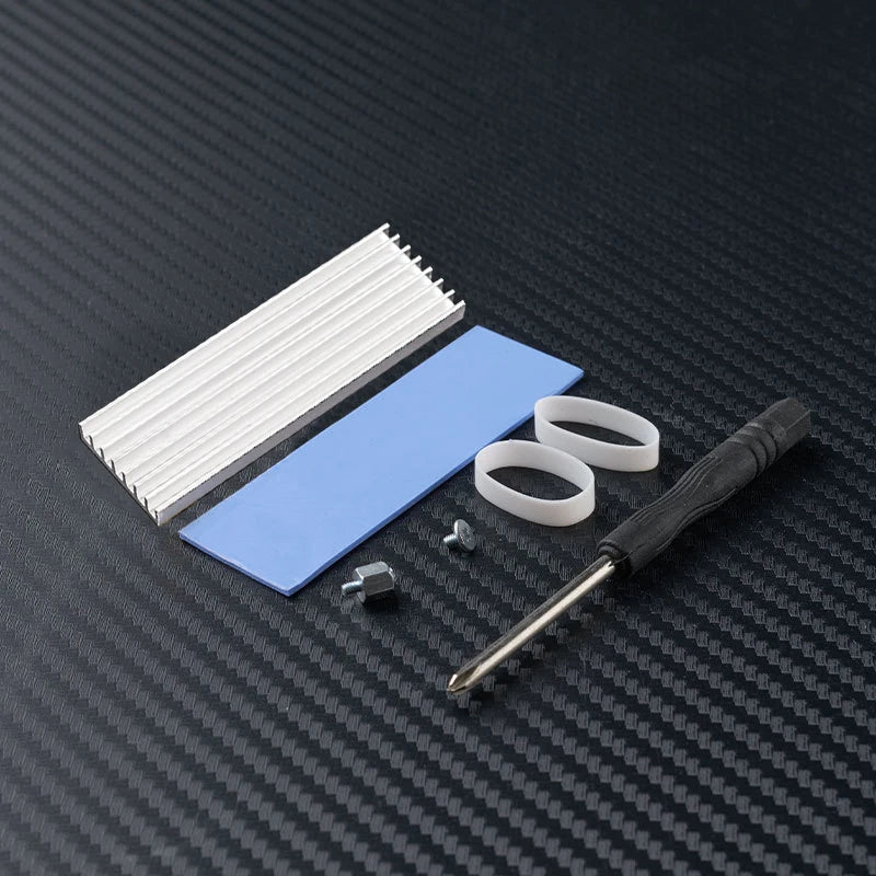 M.2 NVME NGFF 2280 SSD Cooler For PS5 PC Laptop M.2 NVME Heatsink Aluminum Solid State Hard Disk Radiator