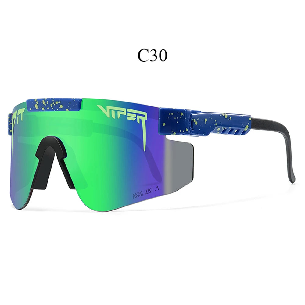 Adult UV400 Cycling Glasses Pit Viper Sunglasses Men Women Outdoor Baseball Eyewear Sport Goggles Mtb Sun Shades