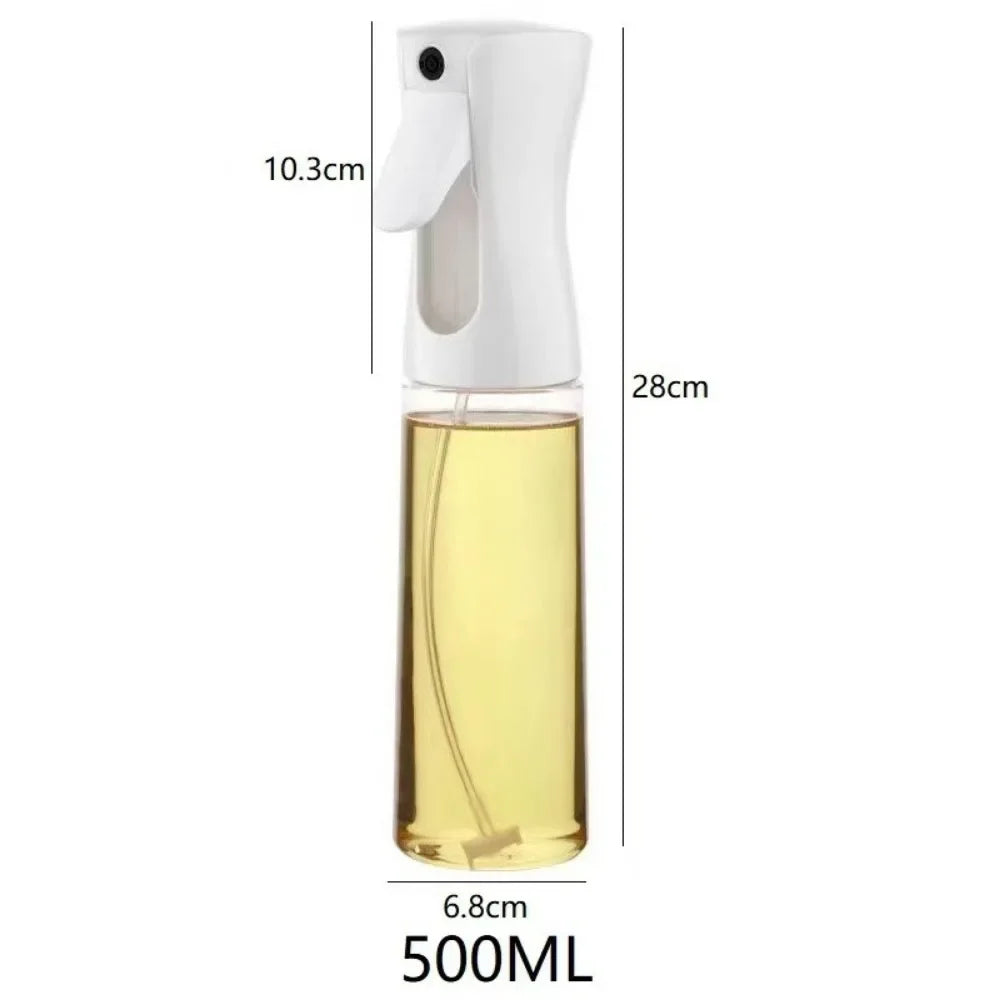 Olive Oil Mister Spray Bottle for Cooking - Cooking Oil Spray Bottle  Air Fryer Accessories - Refillable Glass Dispenser